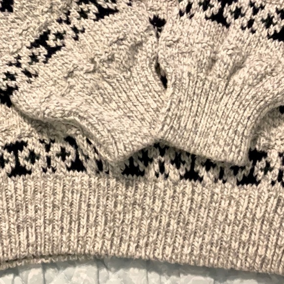 Men’s Cotton Ragg Knit Crewneck Sweater, Size Medium - Picture 6 of 6